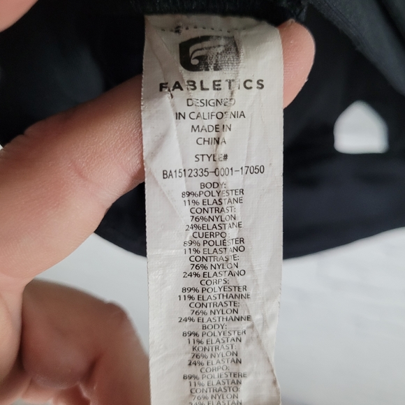 FABLETICS | Malindi cutout workout gym athletic bra - Picture 4 of 6